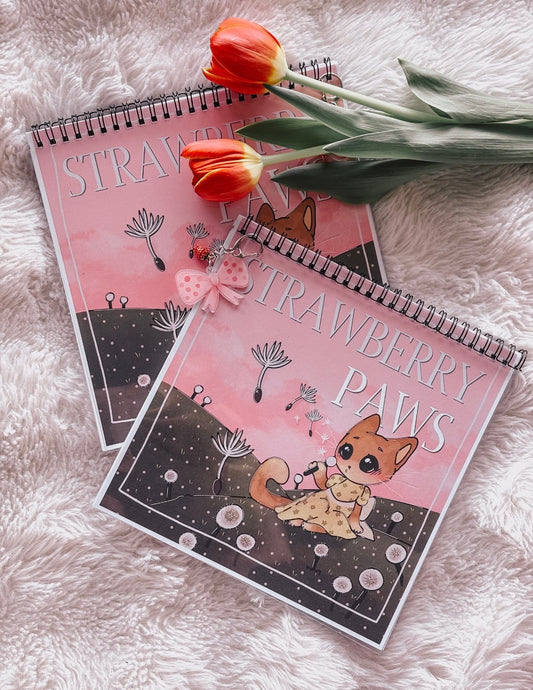 Strawberry Paws (220gsm)