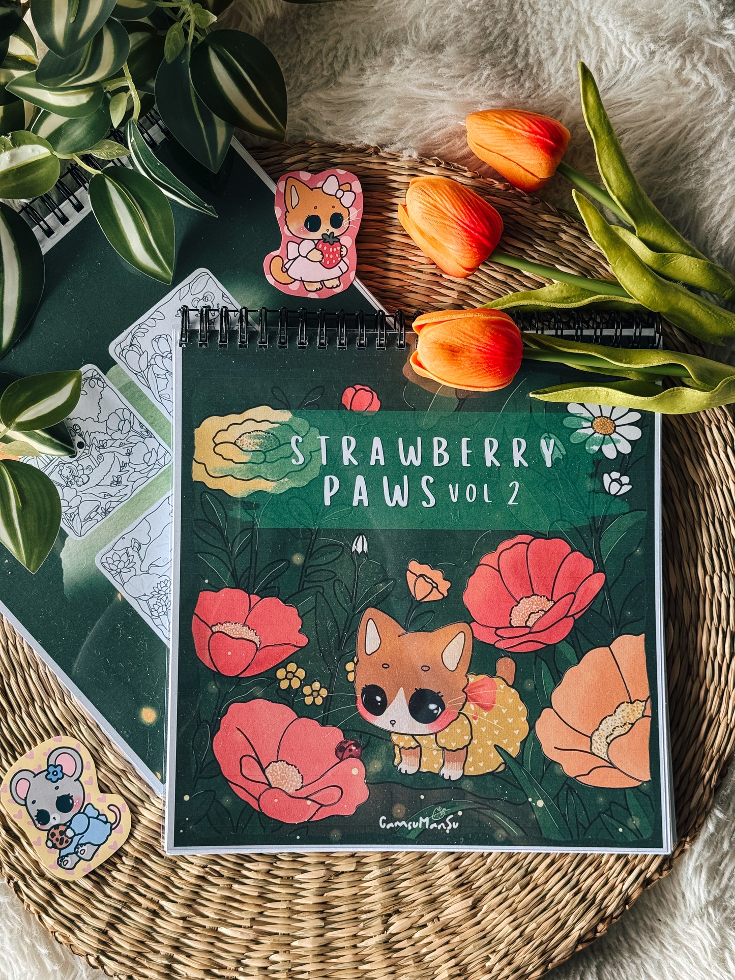 Strawberry Paws vol. 2 (220gsm)