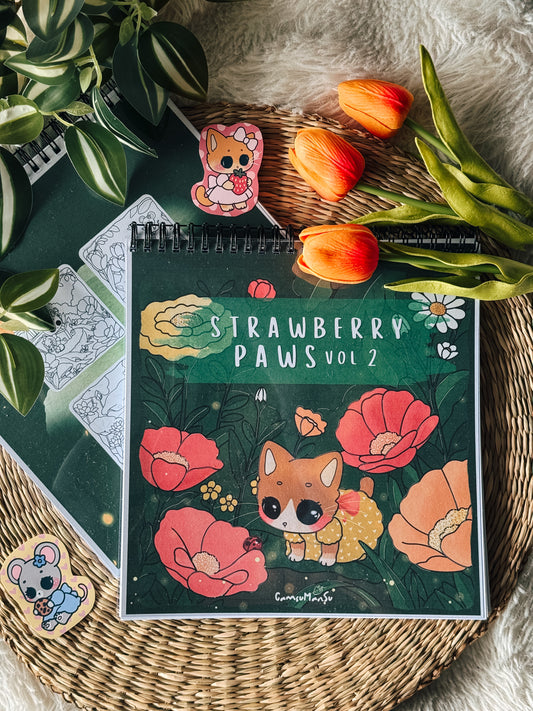 Strawberry Paws vol. 2 (180gsm)